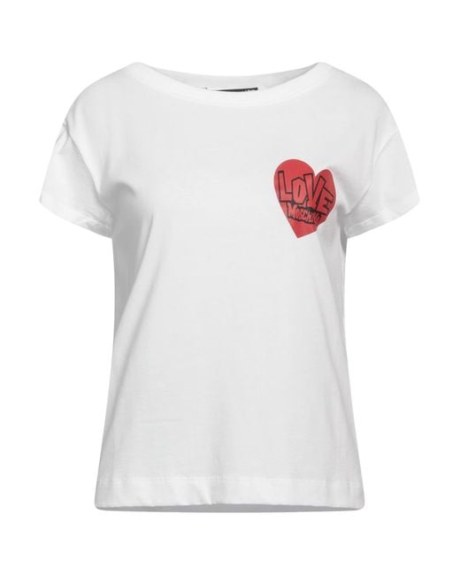 Love Moschino White T-shirt