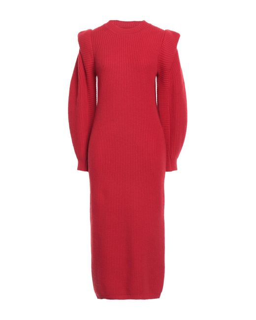 Isabel Marant Red Midi-Kleid