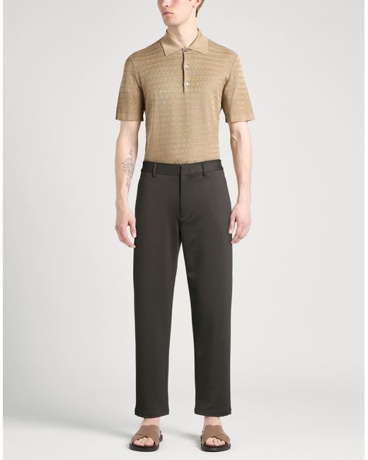 Emporio Armani Gray Pants for men