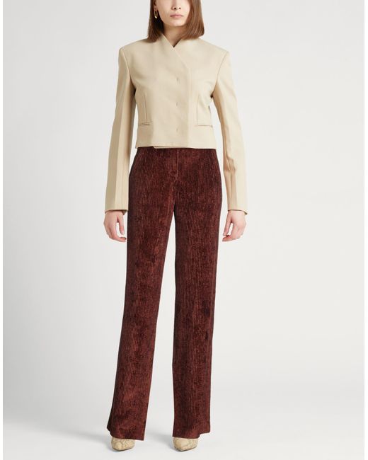 Alberta Ferretti Red Trouser