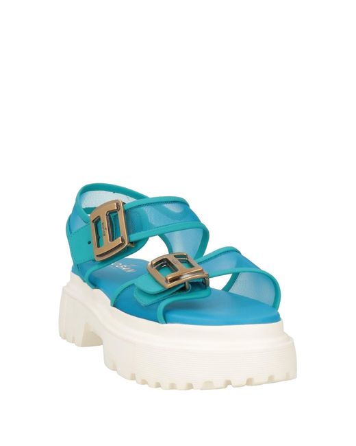 Hogan Blue Sandals