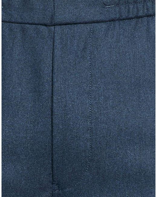 Paul Smith Blue Pants Wool for men
