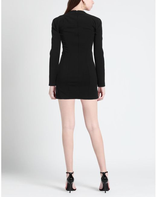 Mugler Black Mini Dress