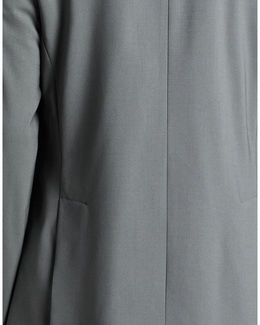 MSGM Black Blazer Virgin Wool, Elastane for men