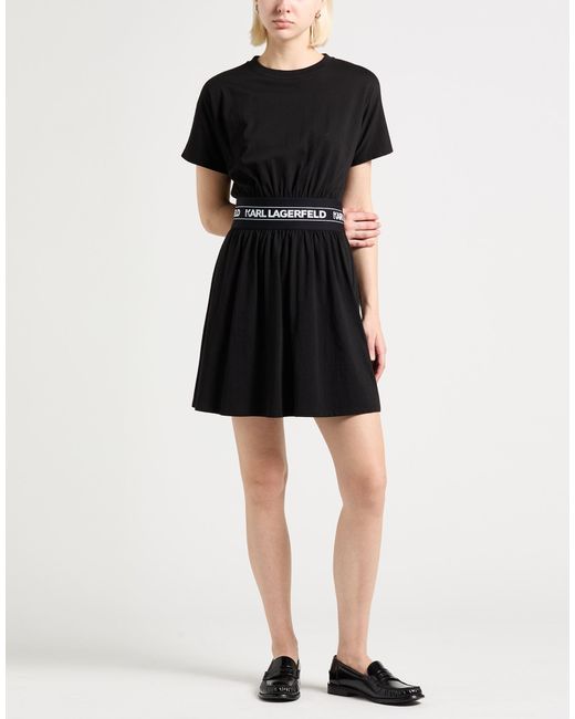 Karl Lagerfeld Black Mini Dresses