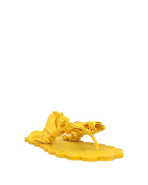 Carlotha Ray Yellow Thong Sandal