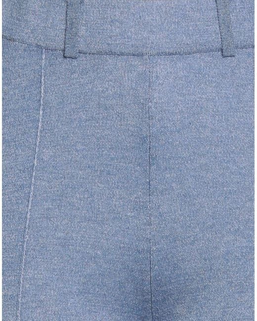Kangra Blue Pants Viscose