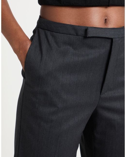 Aspesi Blue Pants Polyester, Virgin Wool, Elastane