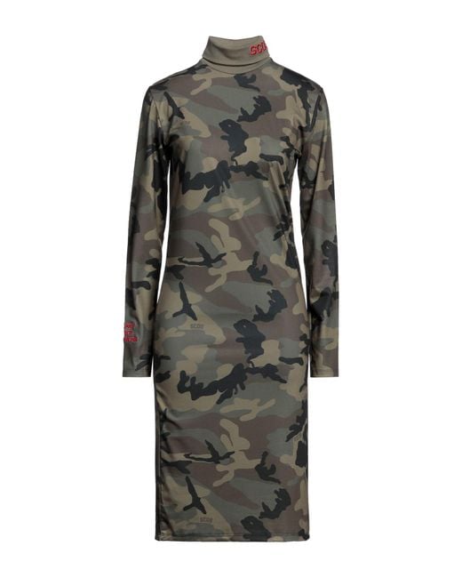 Gcds Gray Midi Dress