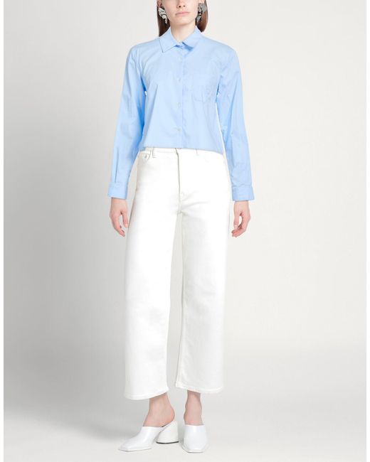 Camisa Cruna de color Blue