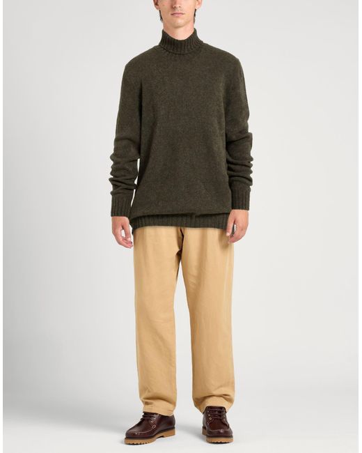 Gran Sasso Green Turtleneck for men