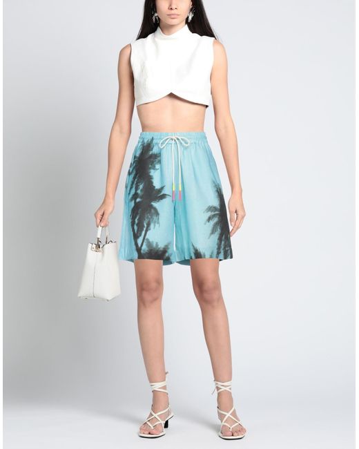 MIRA MIKATI Blue Shorts & Bermudashorts