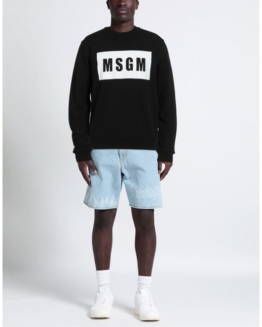 Sudadera MSGM de hombre de color Black