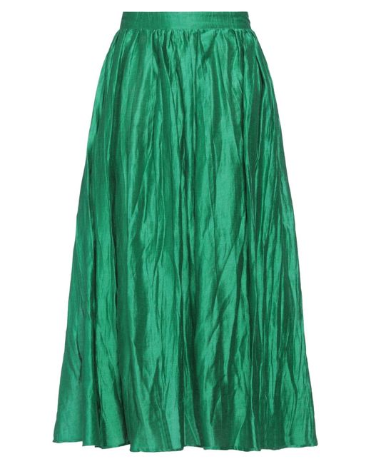 Akep Green Midi Skirt