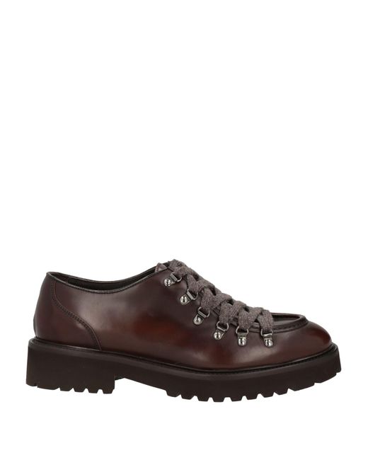 Doucal's Brown Lace-up Shoes