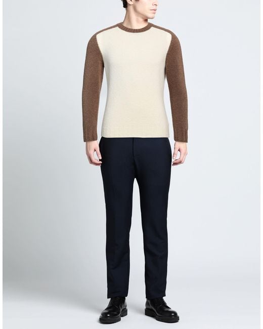 Gran Sasso Natural Sweater Virgin Wool, Polyamide for men