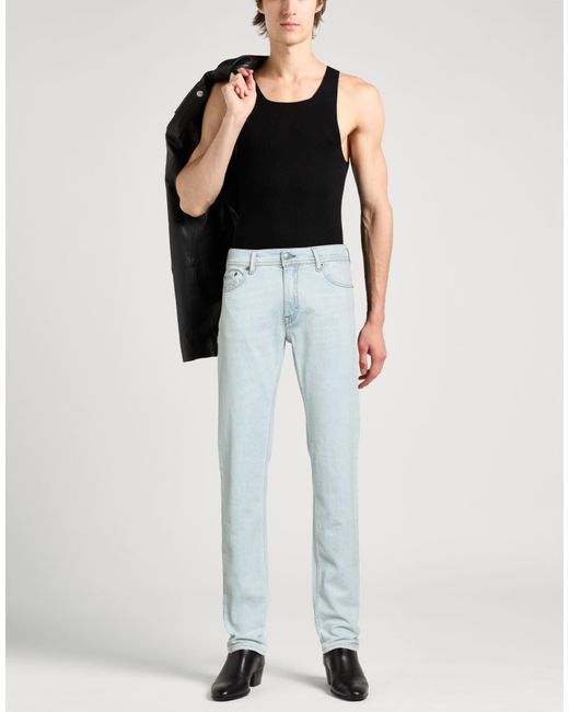 Acne Blue Jeans Cotton, Elastane for men