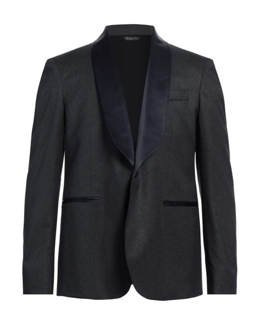 Brian Dales Blue Blazer Wool for men