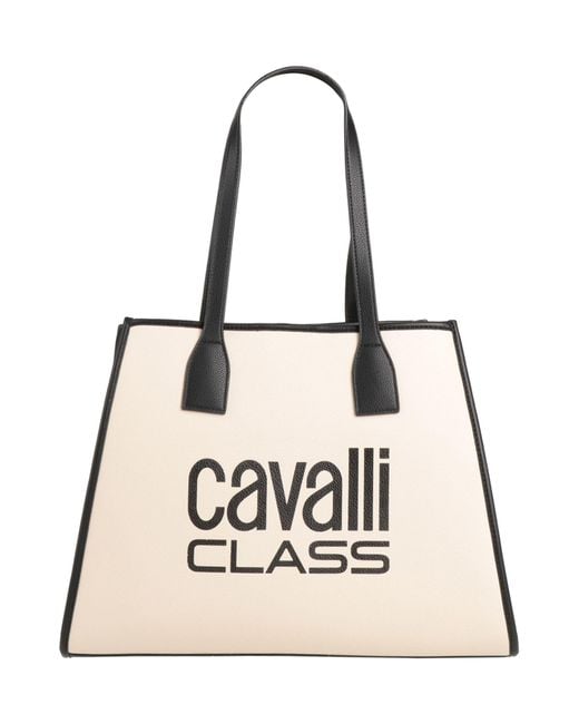 Bolso de mano Class Roberto Cavalli de color Natural