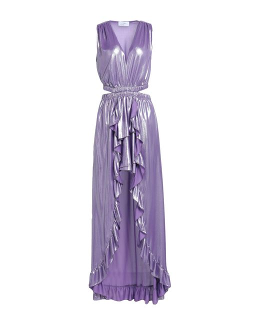 Soallure Purple Maxi Dress