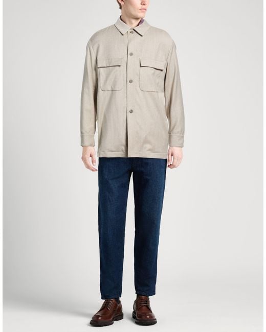 Hevò Natural Jacket Virgin Wool, Viscose, Polyester, Elastane for men