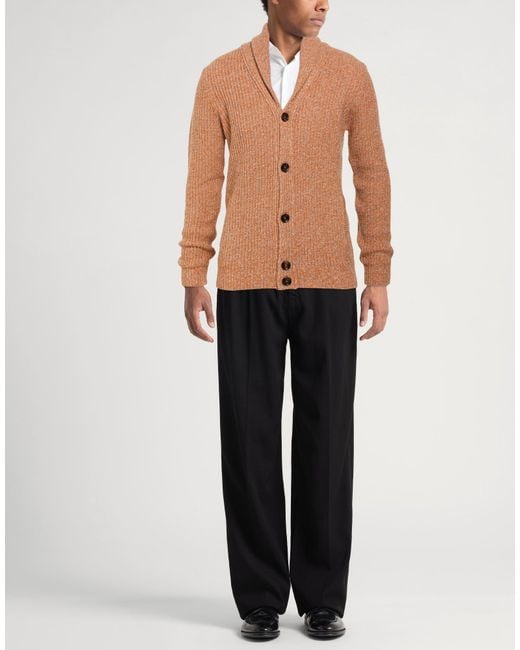 Moorer Brown Cardigan for men