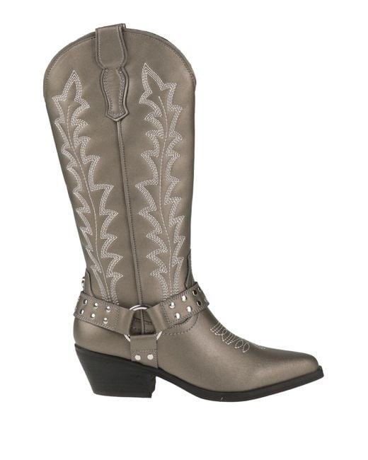 Steve Madden Gray Stiefel