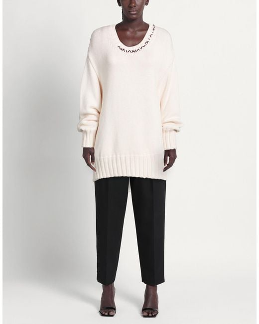 Aragona White Pullover