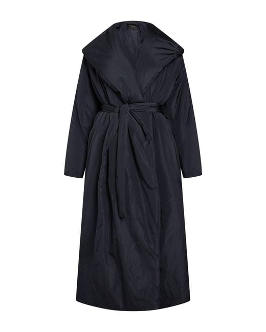 Fabiana Filippi Blue Midnight Puffer Polyester
