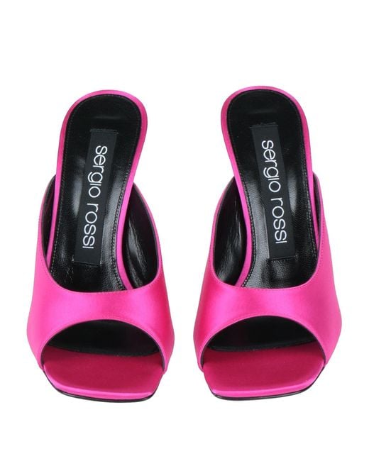 Sergio Rossi Pink Sandals