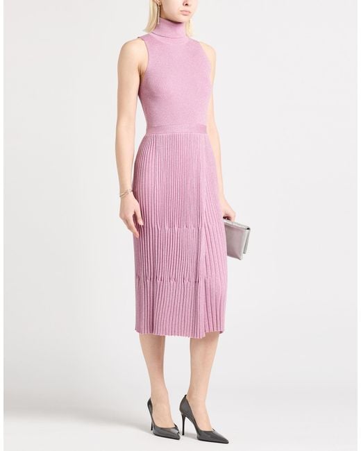 Diane von Furstenberg Purple Midi Dresses