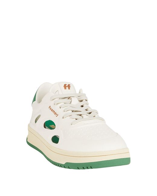 Foamers White Sneakers Rubber for men