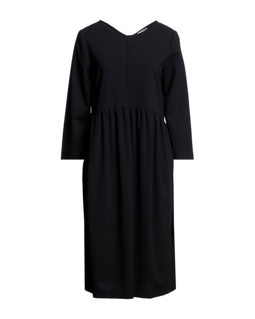 Cristina Bonfanti Black Midi Dress
