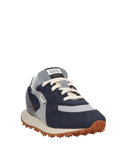 RUN OF Blue Trainers for men