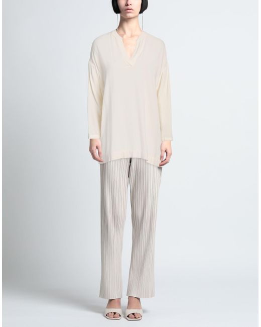 ALESSIA SANTI White Top Viscose