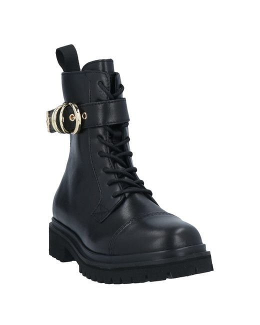 Versace Jeans Couture Black Ankle Boots