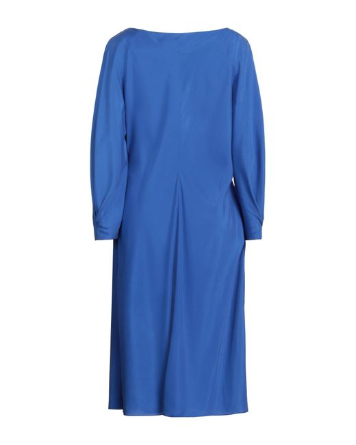 Alberta Ferretti Blue Midi-Kleid