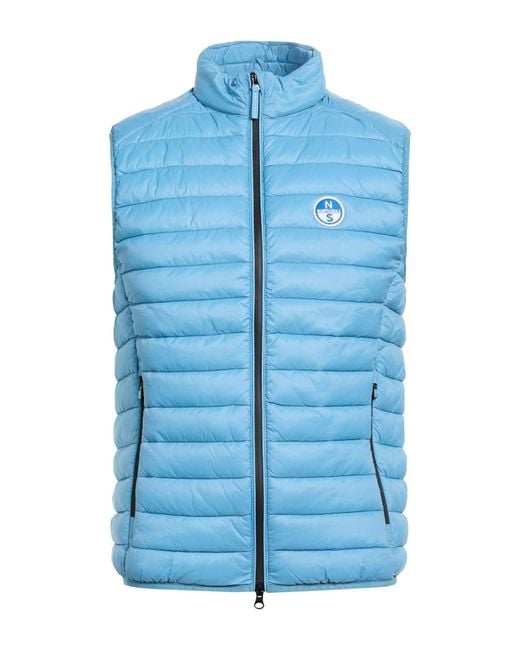 North Sails Blue Light Vest Polyamide for men