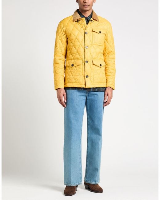 Fay Yellow Puffer for men