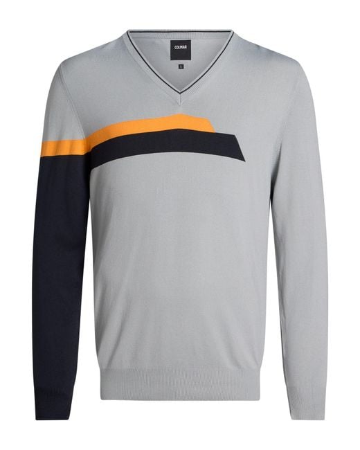 Colmar Gray Sweater Polyamide for men