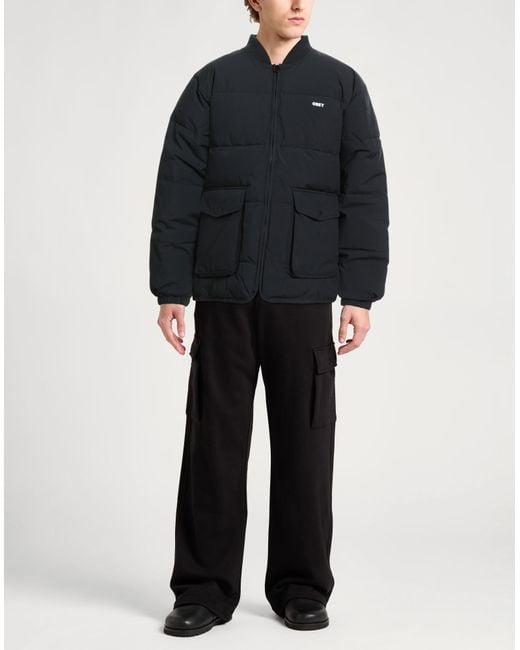 Plumífero Y Acolchado Obey de hombre de color Black