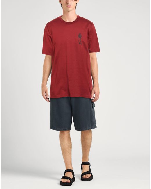 C P Company Red T-Shirts for men