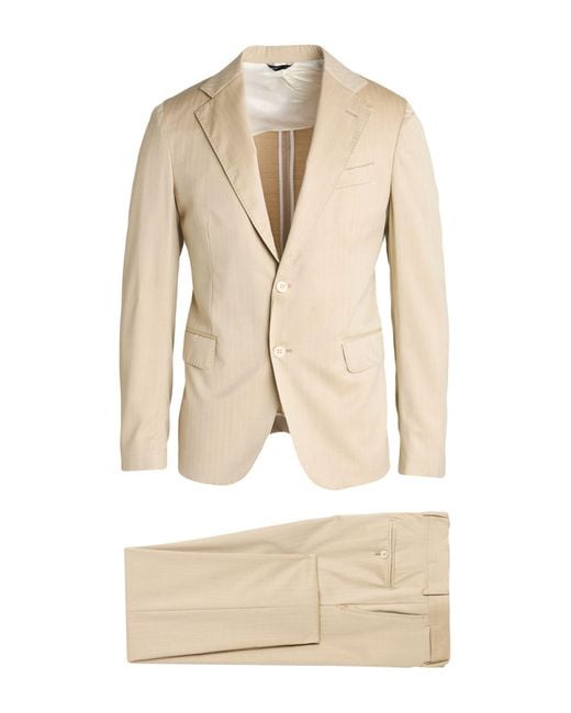 Brian Dales Natural Suit Wool for men
