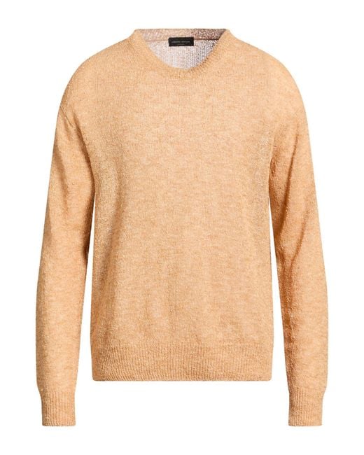 Pullover di Roberto Collina in Natural da Uomo