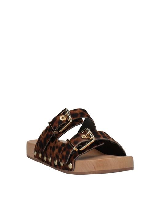 NCUB Brown Mules & Clogs