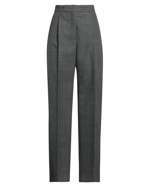 MSGM Gray Pants Virgin Wool