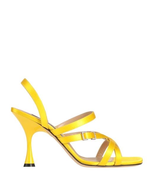 Sergio Rossi Yellow Sandals