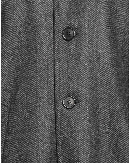 Manteau long Paltò pour homme en coloris Gris | Lyst