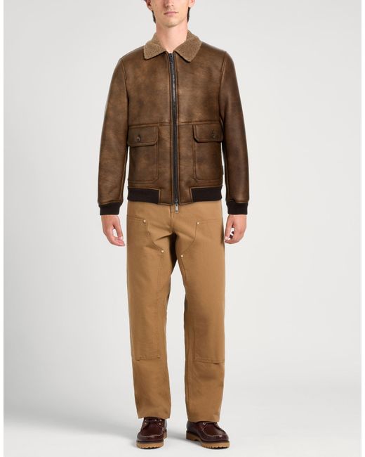 Berna Brown Chocolate Jacket Polyester for men
