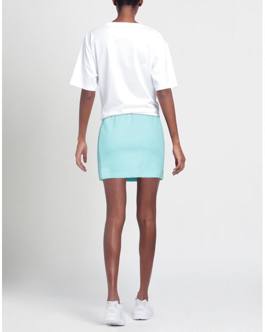 Chiara Ferragni Blue Mini Skirt